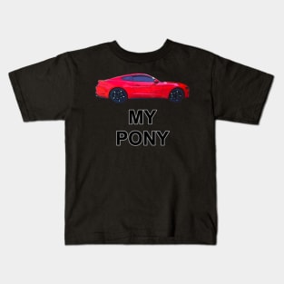 My Pony Red HT Cartoon Kids T-Shirt